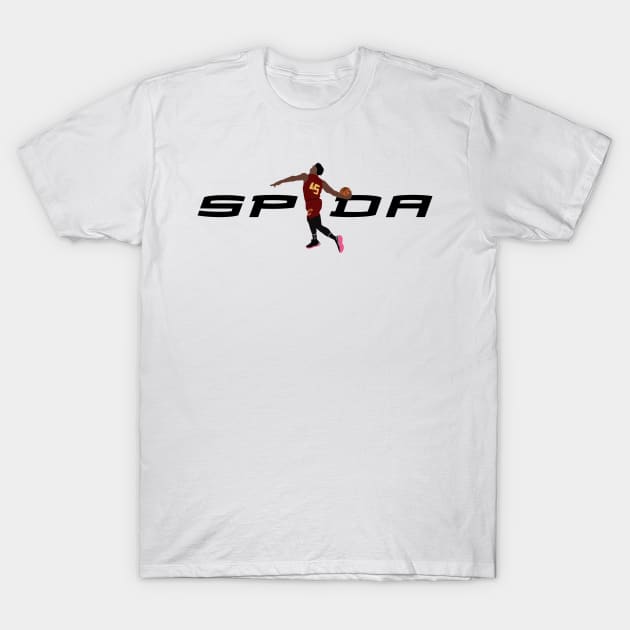 Donovan Mitchell - Spida Cleveland Cavaliers T-Shirt by SportCulture